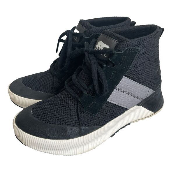 Sorel Shoes - Sorel Women's 7 Out N About III Mid-Top Boots Sneakers Waterproof Black